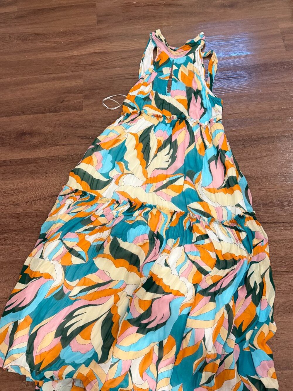 Maeve by anthropologie colorful maxi dress